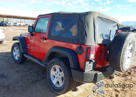 2009 Jeep Wrangler X z USA, uszkodzony, nr VIN 1J4FA24139L717066